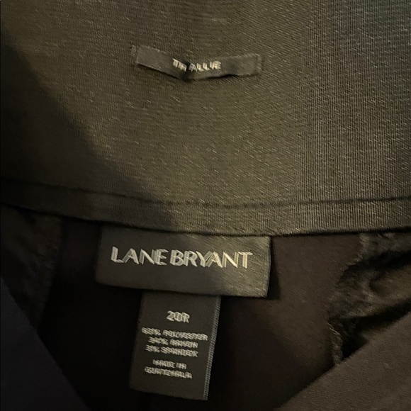 LANE BRYANT NWT Sz 20 “The Allie” Wide Leg Black Trousers elastic waistband - Picture 6 of 7